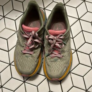 Hoka Free People Clifton Seaweed